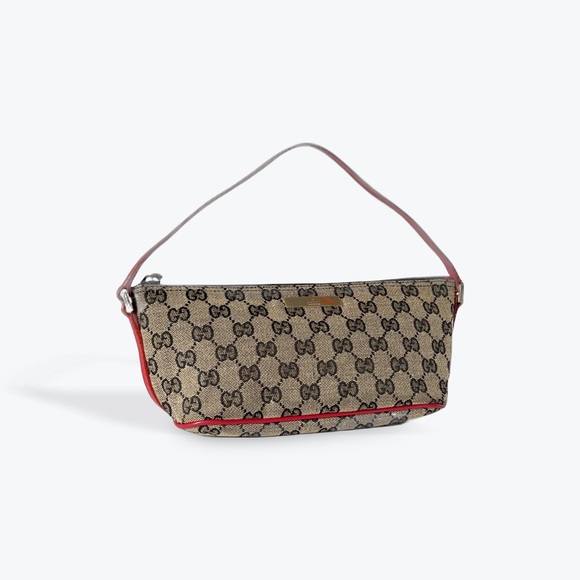 Gucci Boat Pochette Bag Red - Picture 2 of 10